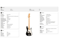 Fender Player II Precision Bass Maple Fingerboard Black Fender Player II Precision Bass Maple Fingerboard Black